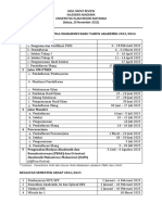 Kalender Akademik Genap 2022-2023