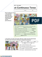 Past Continuous Tense