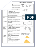 Maths Y9 Congruence and Similarity