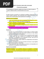 Derechos Reales Sobre La Cosa Propia