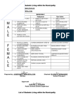 Signed Detailed Profile of Learners