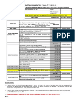 Investment Declaration Form11-12