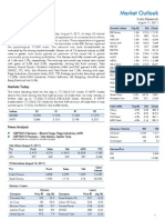 Market Outlook 11th August 2011