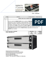 Cotizacion Horno Basic3lxl