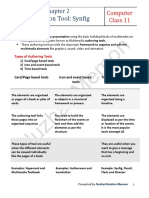 STD 11 Computer Chapter 2 Animation Tool Synfig