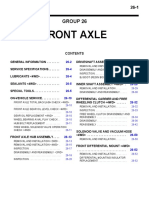 GR26-Front Axle