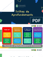 Orientações Trilhas de Aprofundamento