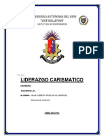 Liderazgo Carismatico