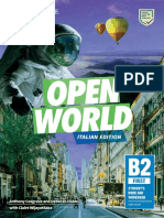 Open World b2 First Students Book Italian Edition