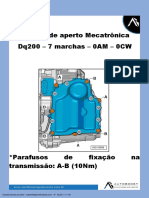 Torques de Aperto Mecatrônica ATUALIZADO