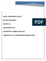 BME183073 Tarbela-Dam-Visit-Technical-Report