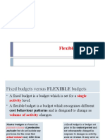 Flexible Budgets