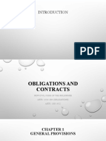 Obligations and Contracts Powerpoint