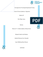 Informe Lab 3 Cinética Química Reloj de Iodo