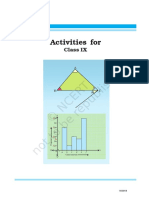 CBSE Class 9 Maths Lab Manual Activity 1 To 10 in English