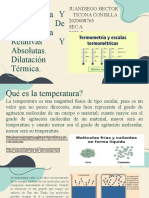 Temperatura Y Escalas de Temperatura Relativas Y Absolutas