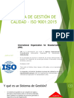 Sistema de Gestión de Calidad - Iso 9001