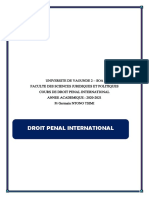 Droit Penal International-1