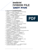 4th Year Revision Unit5