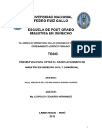 Tesis 2018 EL DERECHO HEREDITARIO EN LAS UNIONES DE HECHO EN EL ORDENAMIENTO JURÍDICO PERUANO