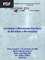 Microscopia de Varredura e Solução de Problemas