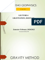 Lecture 6 Gravity Method