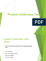 Present Continuous Tense New