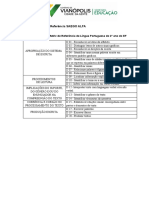 Matriz de Referência Saego Alfa