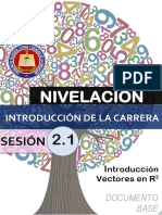 Sesión 2.1 - Introducción - Vectores en r2