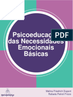 Ebook Psicoeducação Das Necessidades Emocionais Básicas