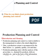 CH-2 Production Planning and Control