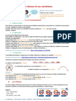 4eme Chap1-La Vitesse Et Ses Variations-Correction