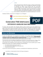 Ciclo de Estudos Com Conteúdos