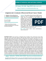 Diagnosis and Treatment of Recurrent Breast Cancer Glands