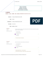 COMPRE - MODULE 6 (MICROBIOLOGY, PUBLIC HEALTH, QA, QC) : Attempt Review