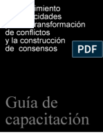 Guia de Capacitacion en Resolución de Conflictos