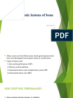 12) Cystic Lesions of Bone