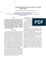 Development of Control Strategy Based On Fuzzy Logic Control For A Parallel Hybrid Vehicle