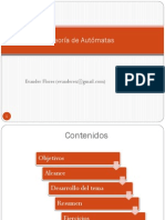 Teoria de Automatas Finitos