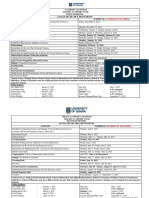 2022 - 2023 Academic Calendar For Undergraduate Programme