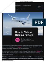 How To Fly in A Holding Pattern - Pilot Institute