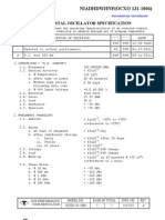 NIADHDWHNF (OCXO 131-1006) : Crystal Oscillator Specification