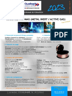 Programme de Formation MIG MAG