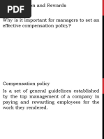 Compensation and Appraisal