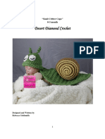 Desert Diamond Crochet - 031 - Snail Critter Cape (C) (NEW)