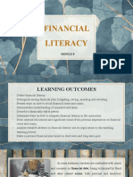 Financial Lit. Report