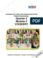 TLE G 9 Quarter 2 Module 2 Cookery Lesson 8 Prepare A Variety of Salads and Dressings