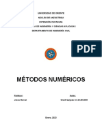 Metodos Numéricos