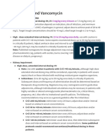 Aminoglycoside & Vancomycin