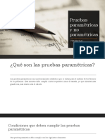 Pruebas Paramétricas y No Paramétricas